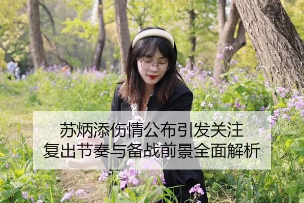 苏炳添伤情公布引发关注 复出节奏与备战前景全面解析